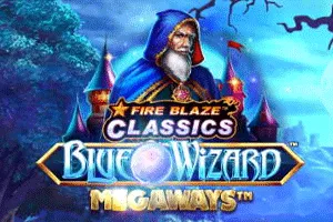 Playtech : Fire Blaze: Blue Wizard Megaways - HEROBET168