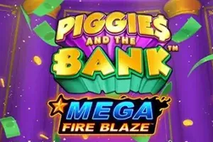 Playtech : Mega Fire Blaze: Piggies and the Bank - HEROBET168