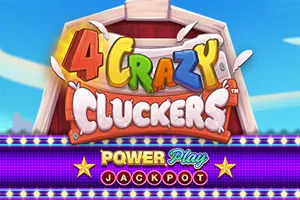 Playtech : 4 Crazy Cluckers PowerPlay Jackpot - HEROBET168