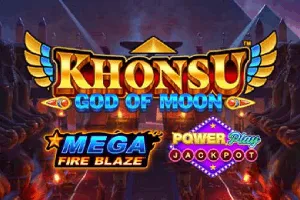 Playtech : Mega Fire Blaze: Khonsu God of Moon PowerPlay Jackpot - HEROBET168